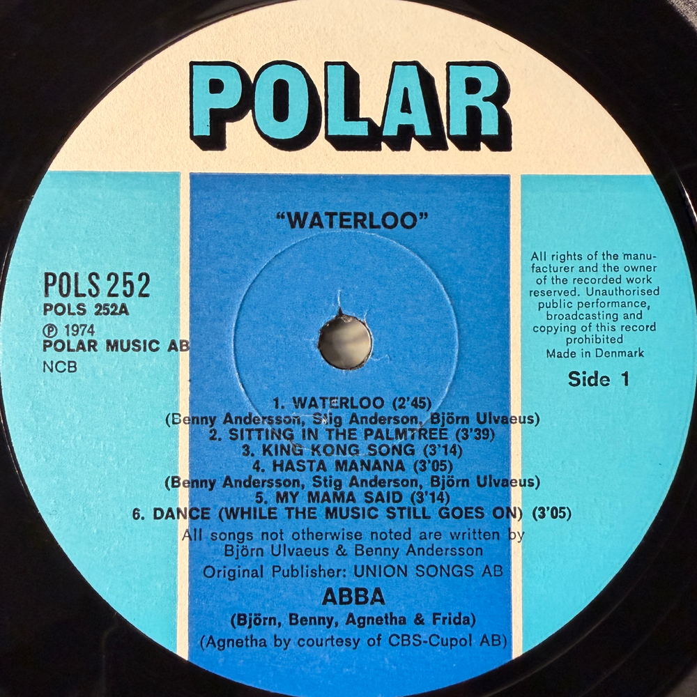 ABBA - Waterloo (Дания 1974г.)