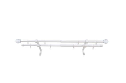 карниз кованный двухрядный "ТЕЛЕСКОП "