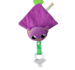 3612537 Пустышка/комфортер «Совушка», силиконовая, с мягкой игрушкой