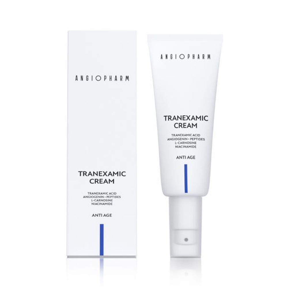 ANGIOPHARM КРЕМ С ТРАНЕКСАМОВОЙ КИСЛОТОЙ, 50 мл. | TRANEXAMIC CREAM