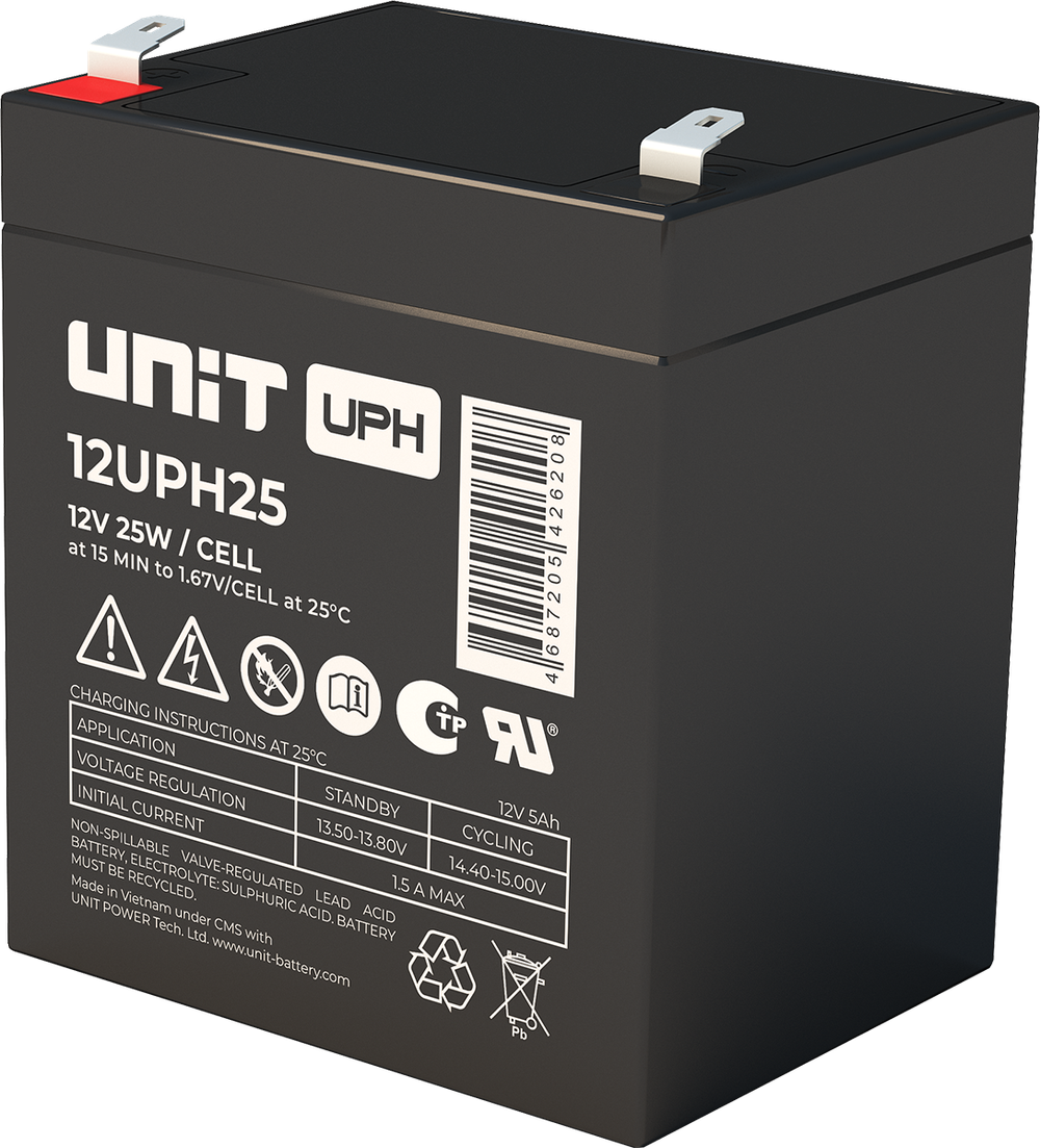 Аккумулятор UNIT 12UPH25
