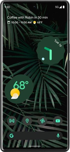 Смартфон Google Pixel 6 Pro 256GB Stormy Black, Черный (USA, Global)