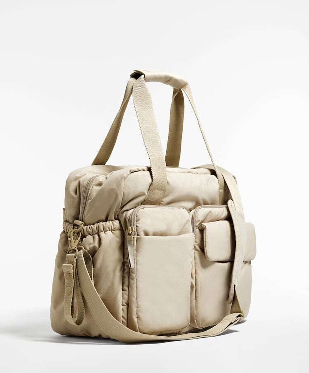 Oysho Большая сумка для мам, песочный