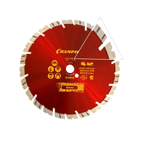 Диск алмазный CHAMPION Fast Gripper ST универсал 230*22.2 мм сегмент   C1618