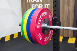 Диск соревновательный 25 кг (красный)