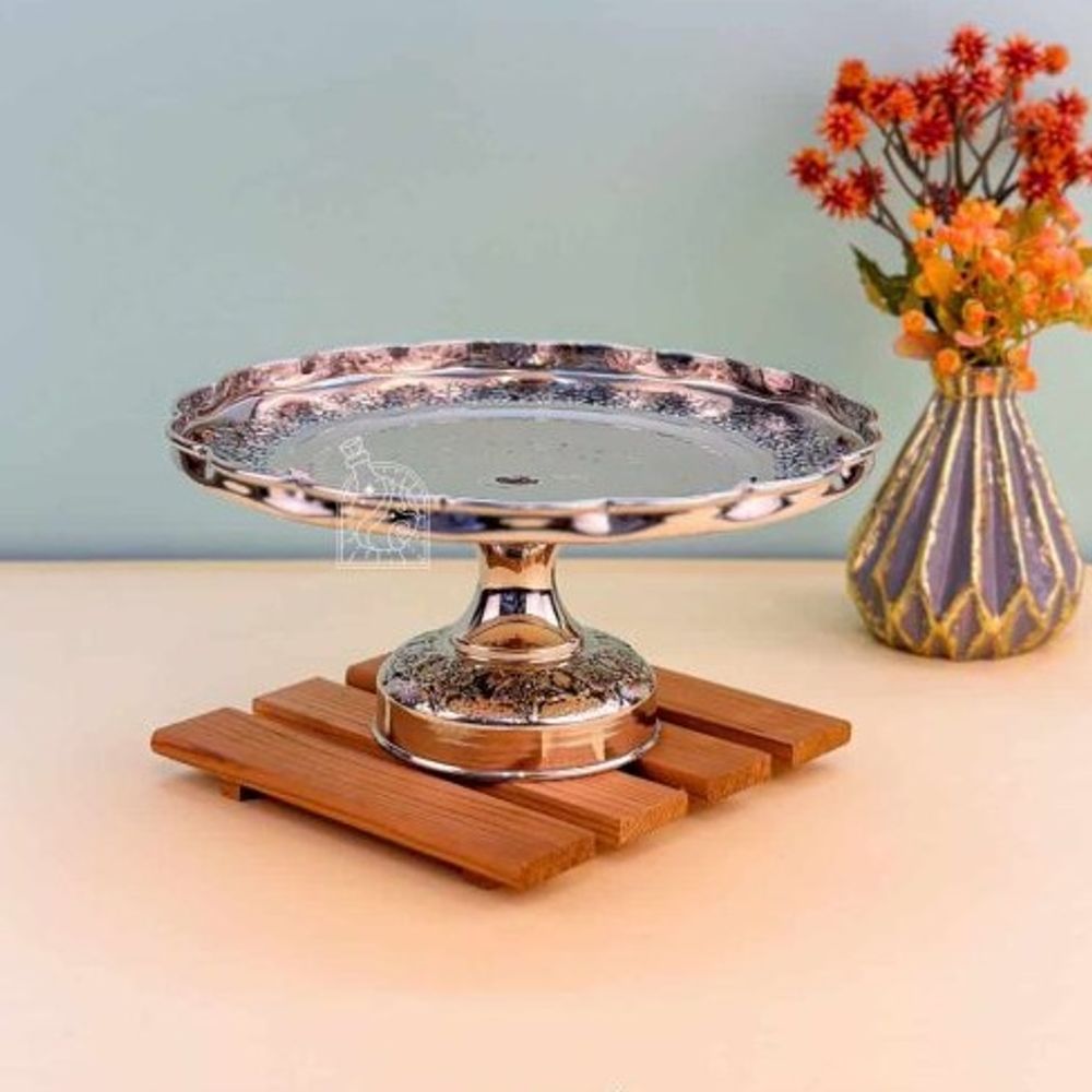 Медная ваза-фруктовница "Персидская чаша" с оловянным покрытием Exirmes 30220331 Иран Медная ваза-фруктовница "Персидская чаша" с оловянным покрытием Exirmes 30220331 Иран