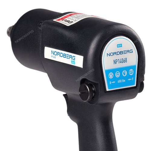 NORDBERG (NP14068) Пневмогайковерт ударный 1/2", 680 Нм