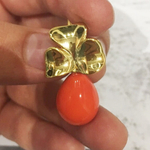 Швензы с позолотой для полупросверленных бусин, 15*16 мм, цена за пару