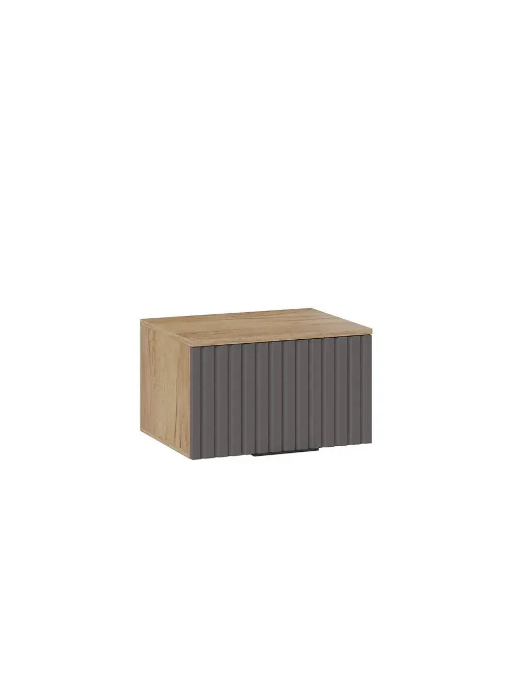 Прихожая с зеркалом Дуб Крафт золотой 200х43х226