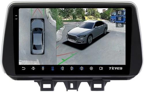 Магнитола для Hyundai Tucson 3 2018-2021 - Teyes CC3-2K-360 на Android 10, Быстрая, 2K QLED, CarPlay, 4G SIM-слот, 4 камеры в комплекте