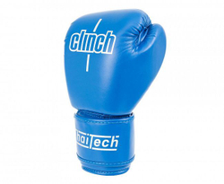 Перчатки боксерские Clinch Muay Thai синие C170