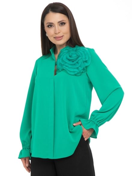 Блуза Модная Люкс (изумруд) Diolche