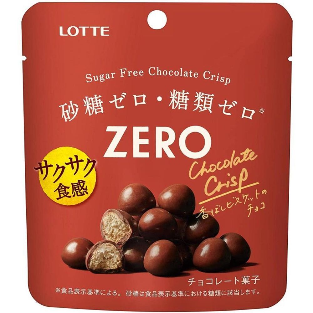 Шоколадное драже Зеро без сахара Lotte, 28г