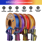 Пластик Eryone Silk PLA Tri-Color комплект 4x 0.25 кг Red-gold-black, gold-purple-black, blue-purple