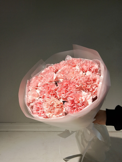 Букет из хризантем и альстромерии (С0033)