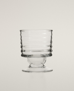 Zara Home бокал из стекла, цвет прозрачный, 8.6 см