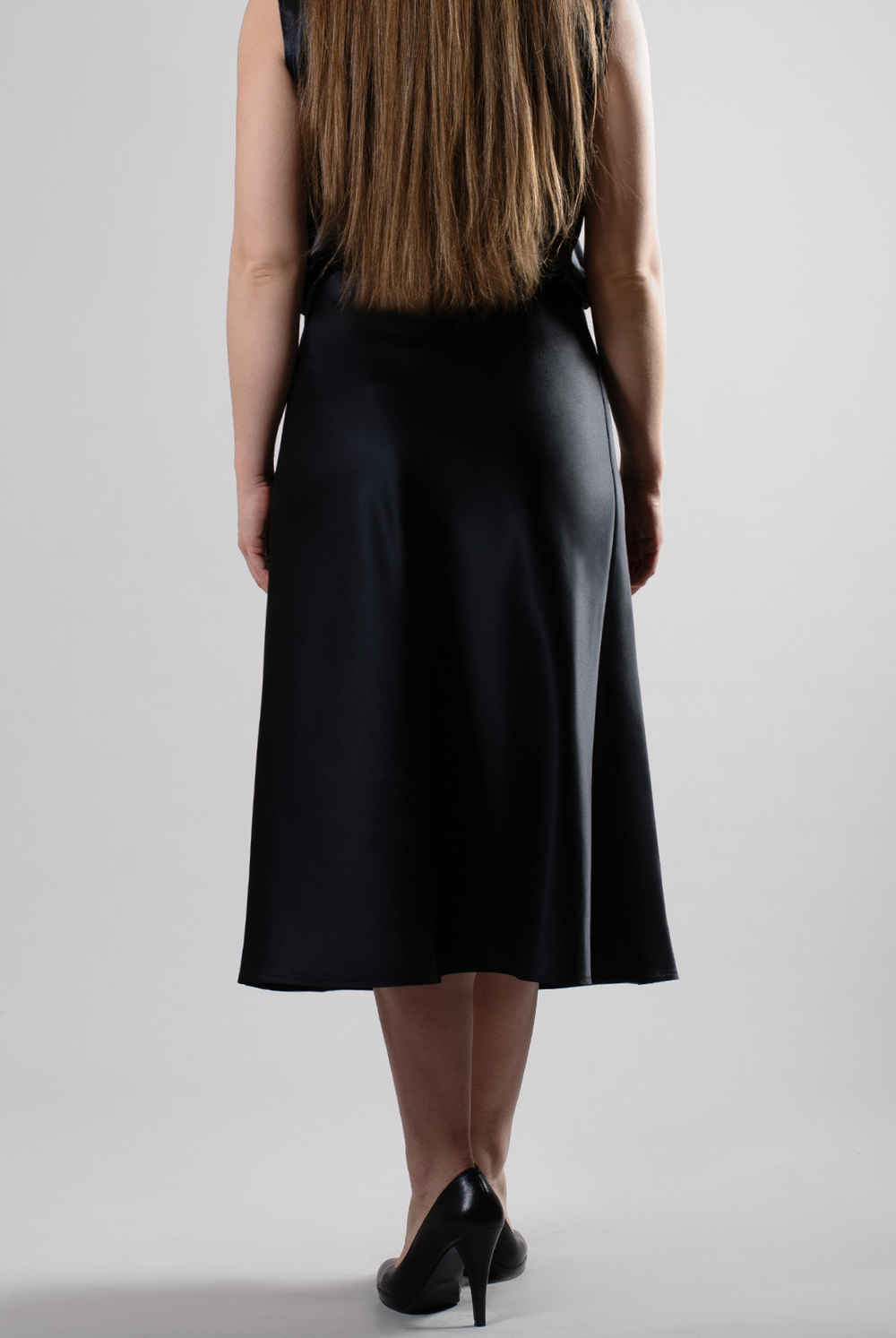 Юбка женская 4147АПБ, черный #508Чер014147АПБ