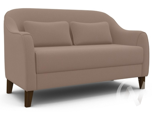 Диван Комфорт-4 (орех лак/CATANIA COCOA)