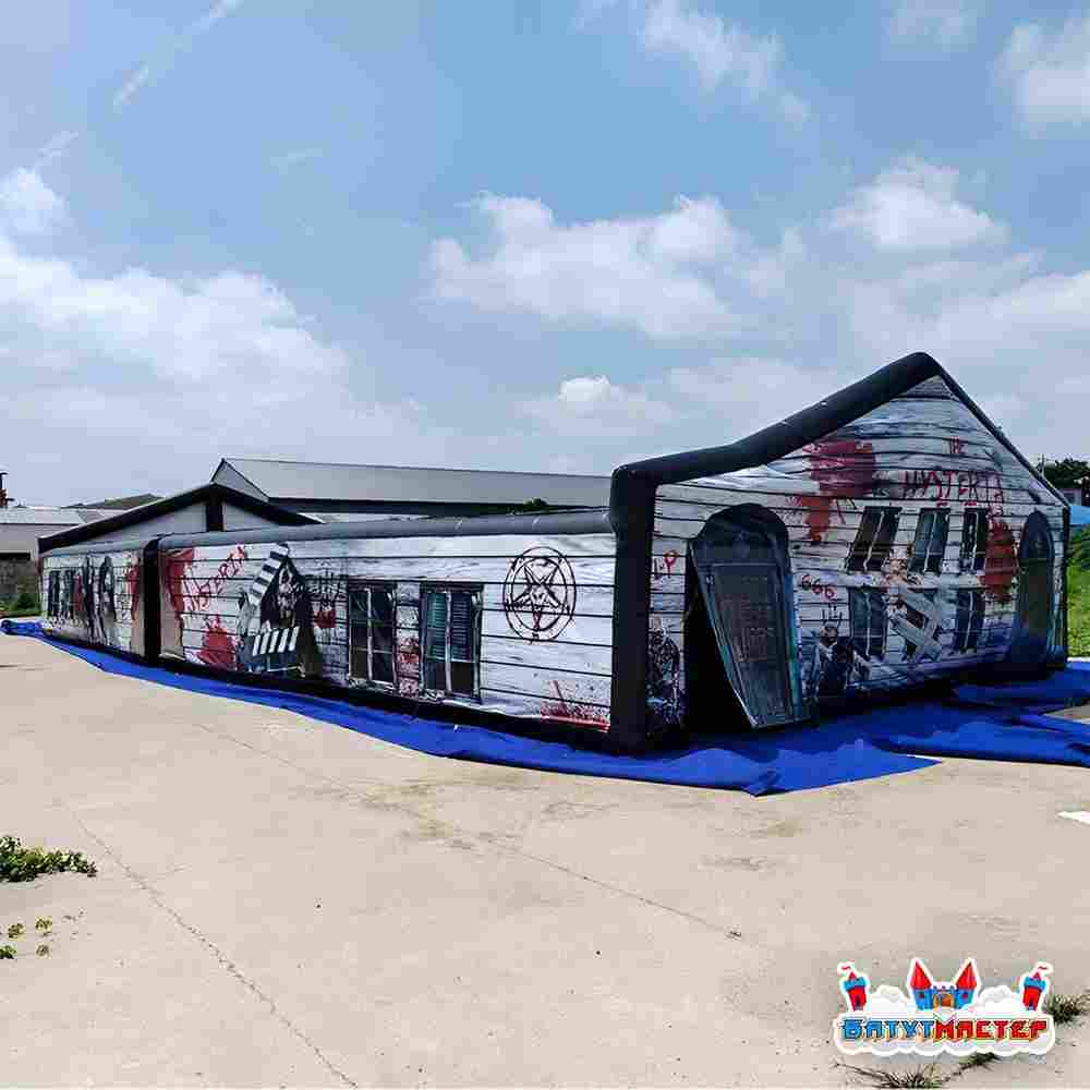 Надувной квест-аттракцион «Заточение духов», 9×9×3,5 м