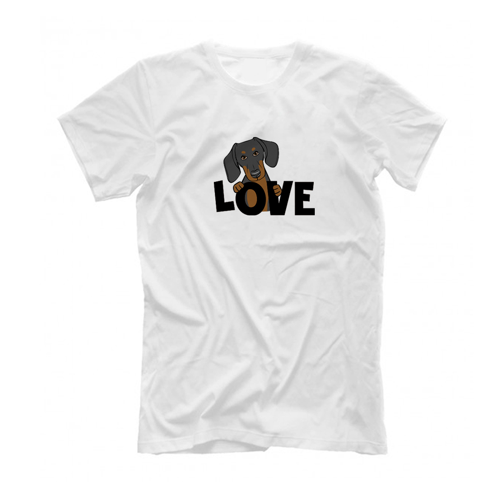Футболка "Такса - LOVE"