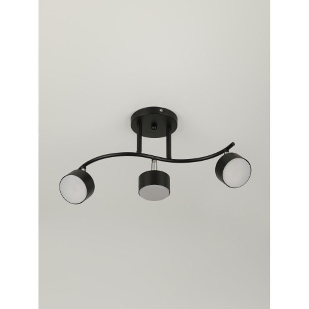 Светильник настенно-потолочный спот Rivoli Vanessa 7074-703 3хGX53 15 Вт поворотный | Споты-Подсветки