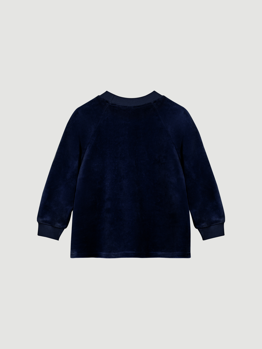 Велюровый свитшот оверсайз Mjölk Navy