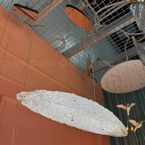 Люстра Cloyd GREES C1 / шир. 90 см - down - хром (арт.11569)