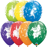 Шар латексный 28см Вечеринка зверей (Ассорти)