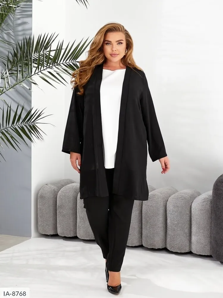 Костюм тройка HZ-1888 Фабрика Моды