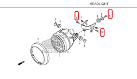 92101-06020-4J. BOLT, HEX., 6X20