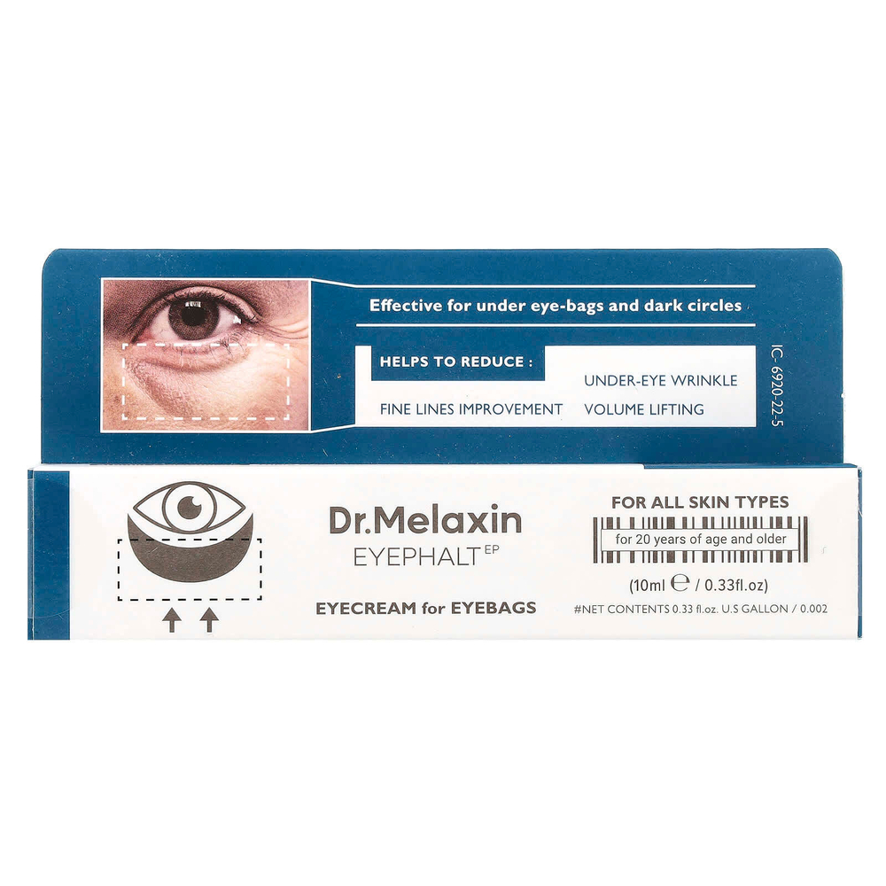 Dr.Melaxin, Eyephalt, крем для глаз, 10 мл (0,33 жидк. унц.)