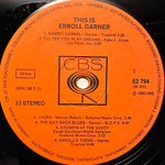 Erroll Garner - This Is Erroll Garner 2LP (Германия 1971г.)