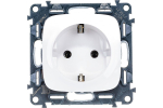 Розетка Legrand Valena Allure с лицевой панелью белая (автоматические клеммы) 753721