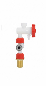 Комплект подключения с краном и фильтром WAVE (для инсталляции 500 мм)