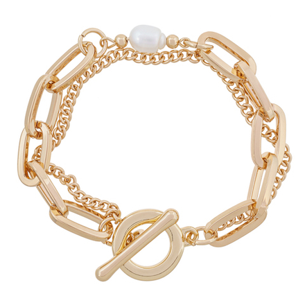 Браслет Fiore Luna Perle LB5090 BW/RG