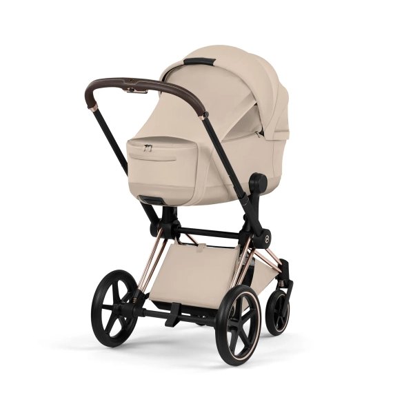Детская коляска Cybex Priam V Style 2 в 1 Cozy Beige на шасси Rosegold