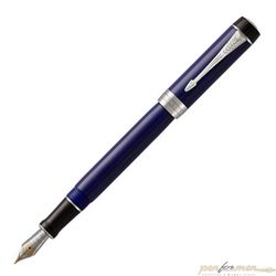 Перьевая ручка Parker Duofold F77 Centennial Blue/Black CT (1947983)
