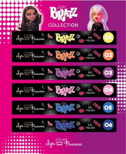 Луи Филипп Наклейки на типсы Bratz Collection