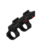 Быстросъёмный моноблочный кронштейн Aimpro на picatinny/weaver D34мм H38мм (AК)