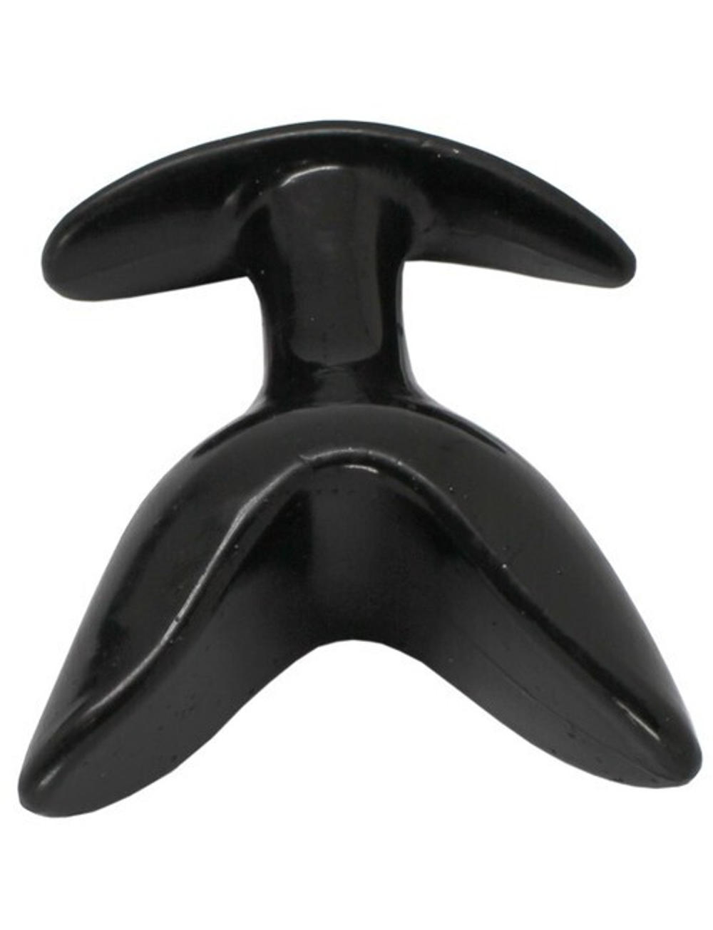 Анальная растягивающая пробка для ношения (Цвет: черный)