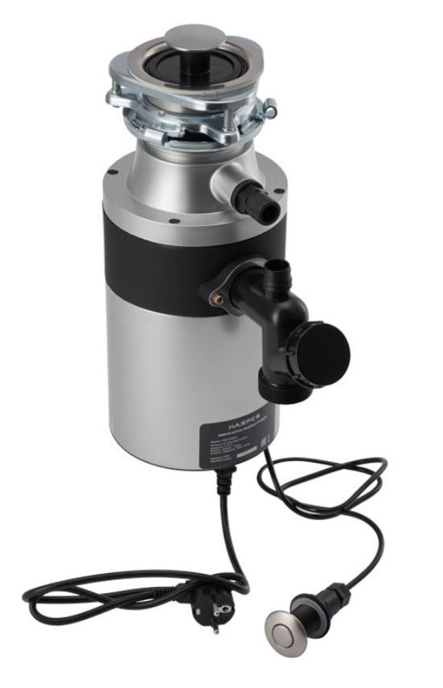 Измельчитель пищевых отходов HARPER HWD-600D01