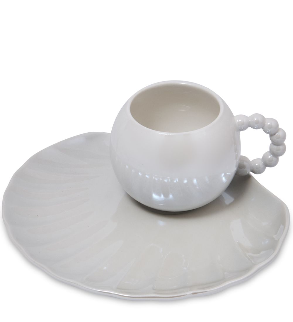 MUG-425/4 Чайная пара «Ракушка»