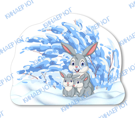 Декорация "Куст (Зима)" арт. Ф401-3