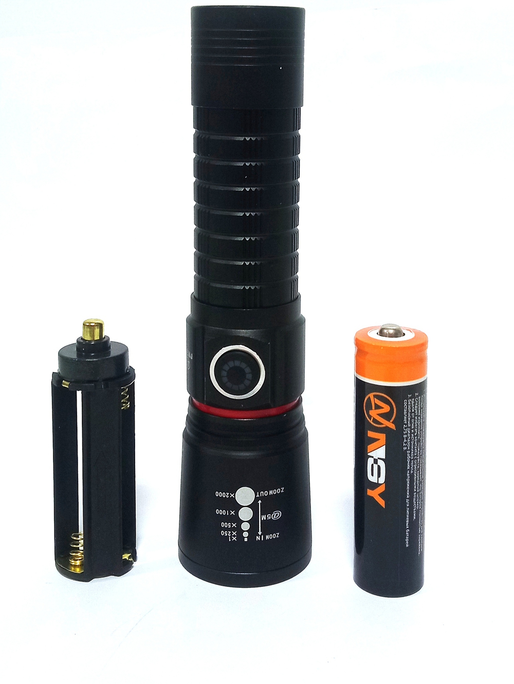 Фонарь ручной, яркий NGY HYD-AK153-P90 Police 680000W