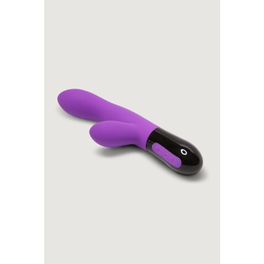 Вибратор-кролик Adrien Lastic Gaia 2.0 лиловый (20,4×3,6 см)