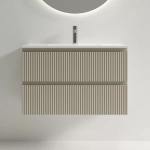 Тумба с раковиной Sancos Snob R SNR80/39CE/CN7026 Beige Soft