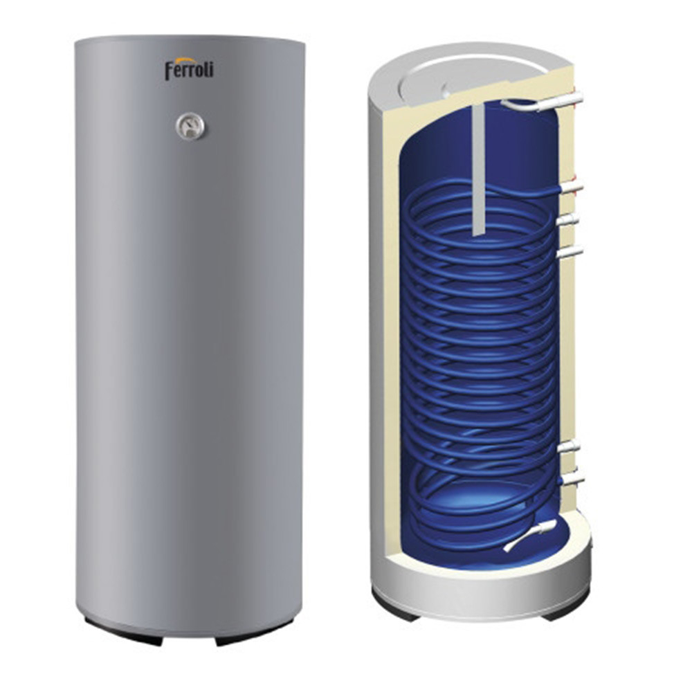 Бойлер косвенного нагрева Ferroli Ecounit N 500-1C без возможности установки ТЭНа