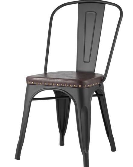 Стул TOLIX SOFT черный матовый