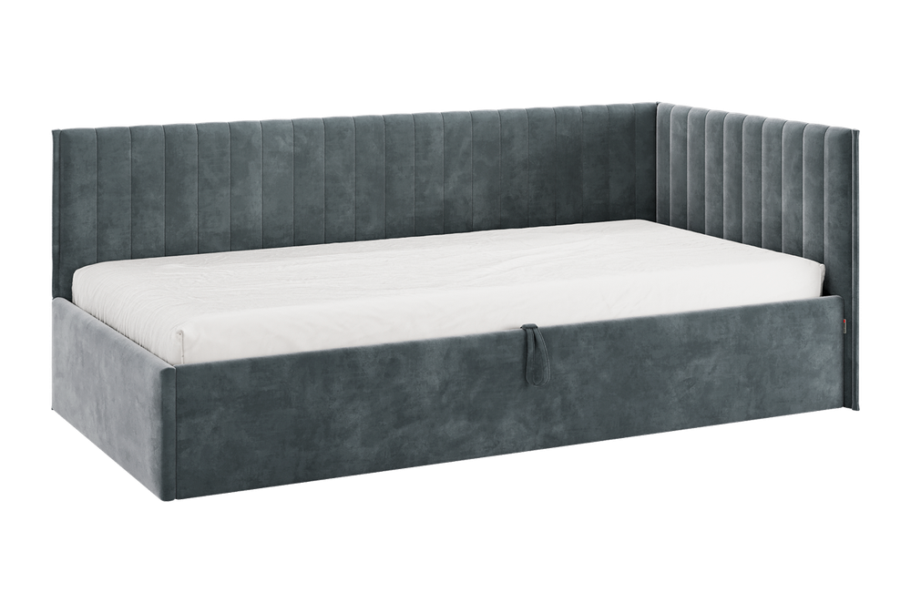 Кровать тахта с подъемным механизмом Твикс 900*2000 (велюр) МФ Мебельсон, г. Ижевск