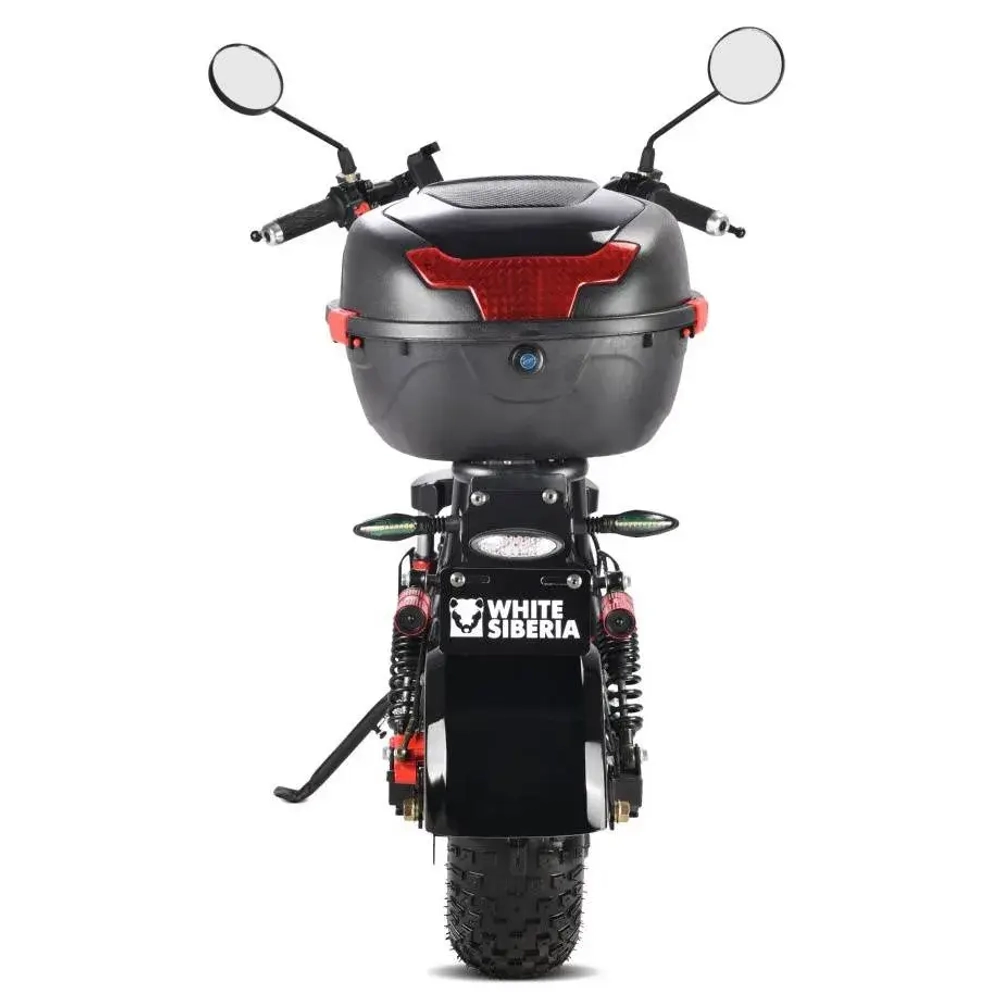 Электроскутер WHITE SIBERIA MINI R 2.0 1200W BLACK